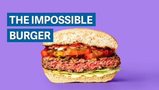 Trying The Impossible Burger For The First Time|Young Vegans | Chocolate Ancestor
