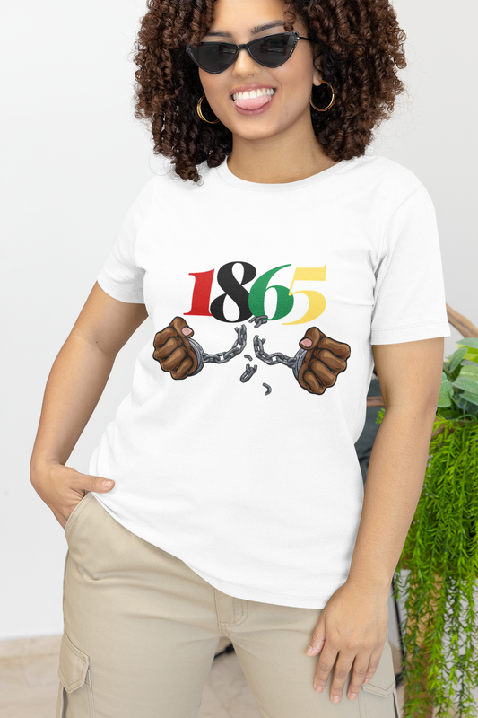 1865 Juneteenth Women’s Curvy T-Shirt