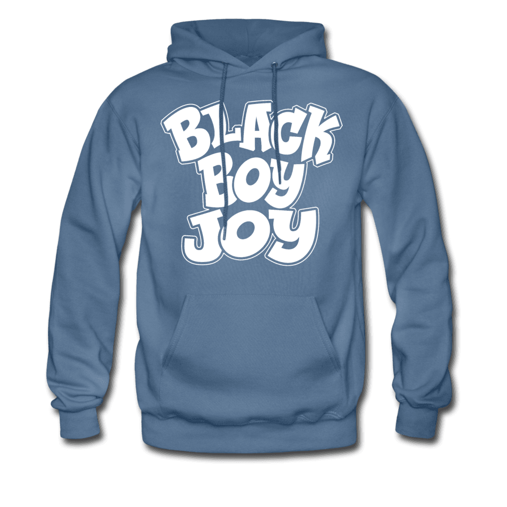 Black Boy Joy Men's Hoodie (Style 2) - Chocolate Ancestor