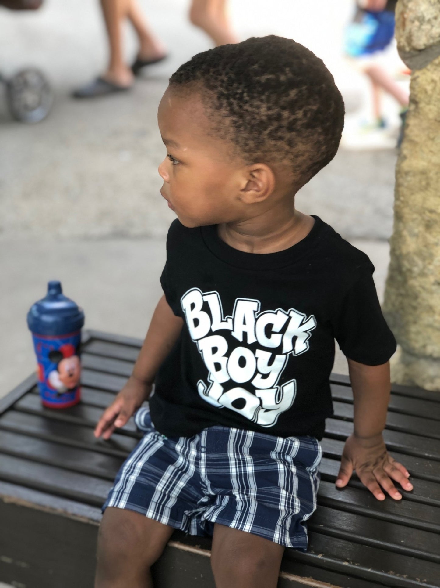 2 year old black boy