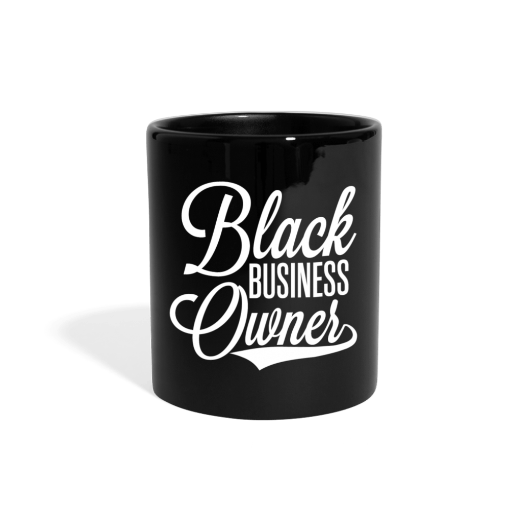 Black Business Owner Full Color Mug - Chocolate Ancestor