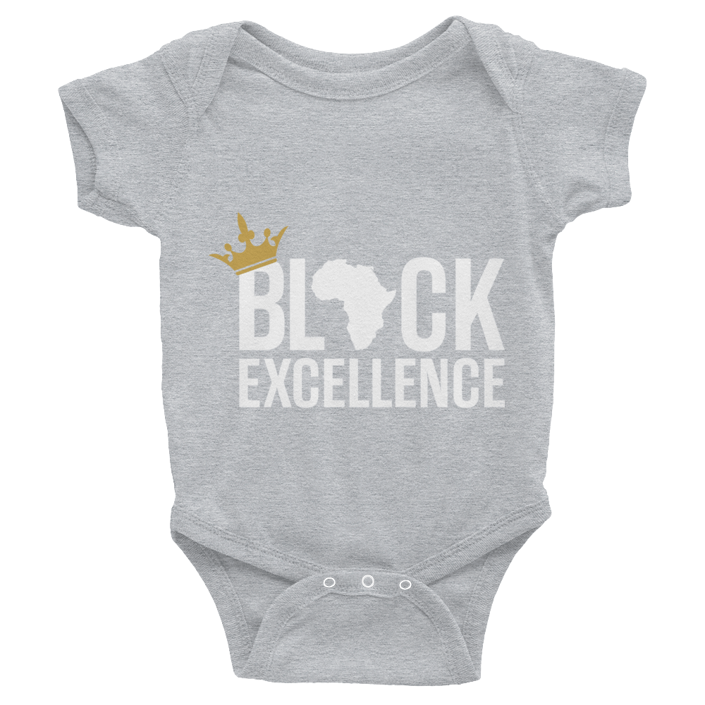 Black Excellence Infant Bodysuit - Chocolate Ancestor