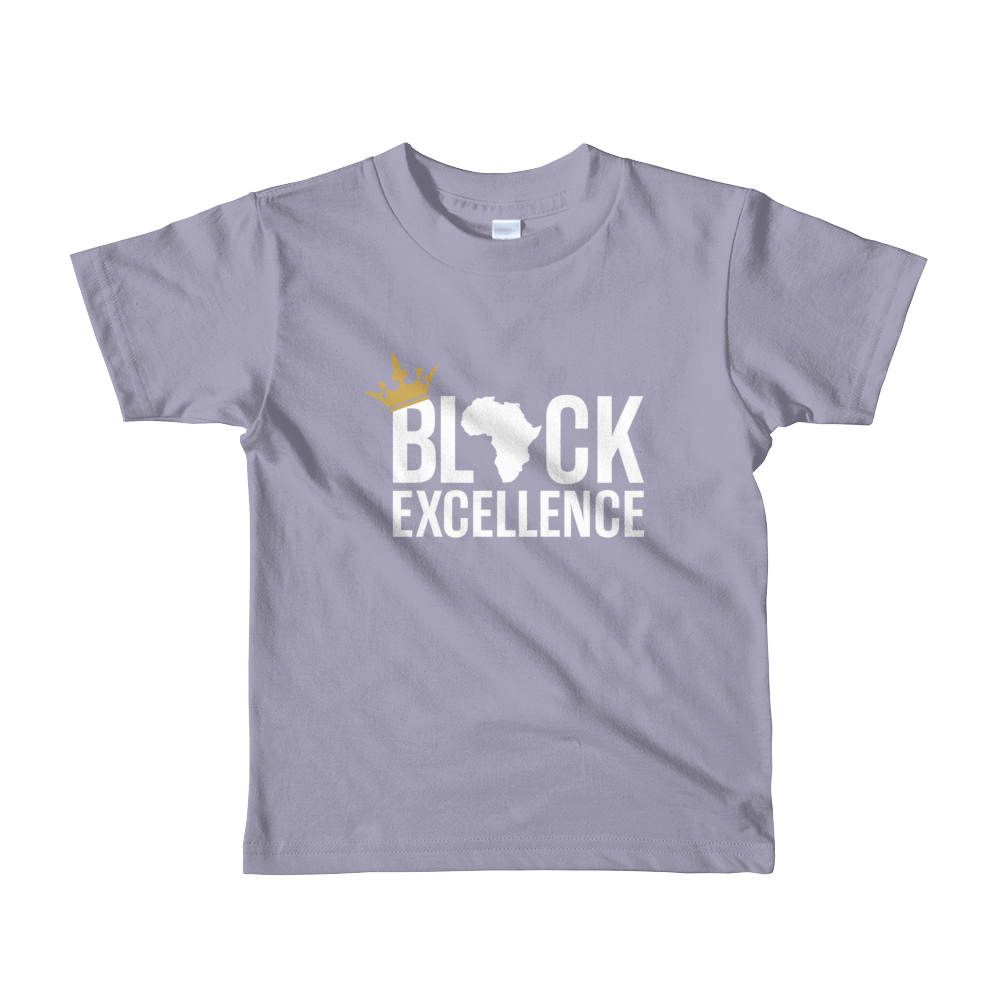 Black Excellence Short sleeve kids t-shirt - Chocolate Ancestor