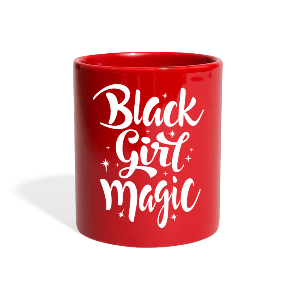 Black Girl Magic Full Color Mug - Chocolate Ancestor