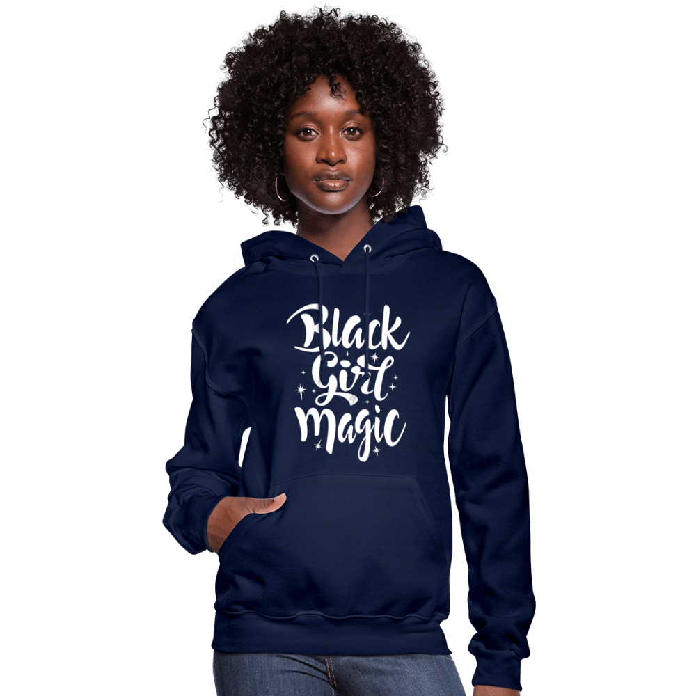 Black Girl Magic Women's Hoodie (Style 2) - Chocolate Ancestor