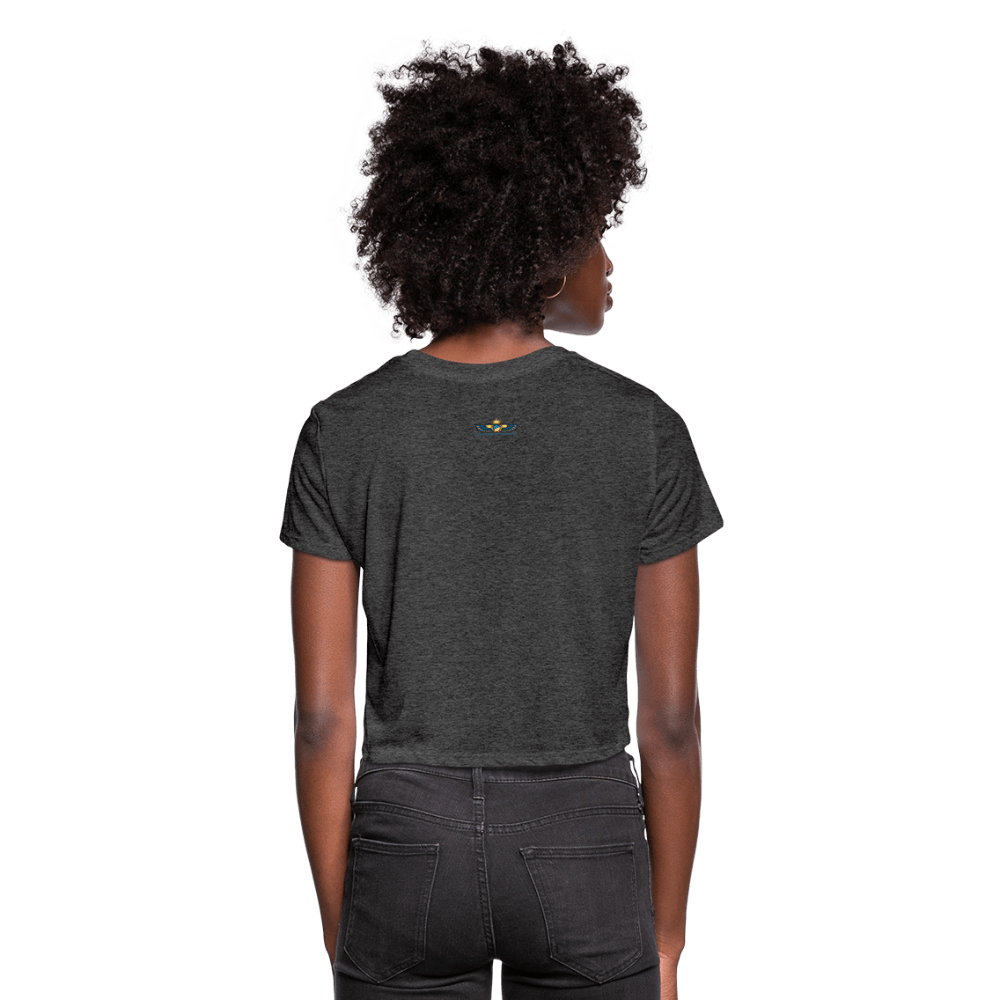 Black Lives Matter Women's Cropped T-Shirt - Chocolate Ancestor