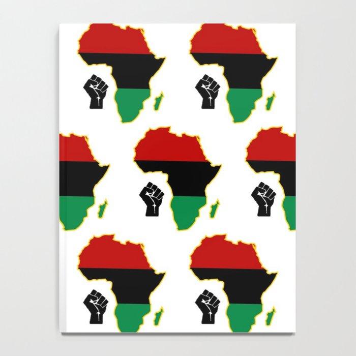 Black Power Pan Africa Bespoke Notebook - Chocolate Ancestor