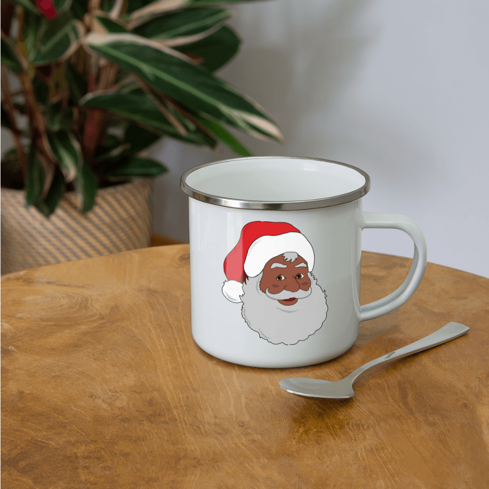 Black Santa Camper Mug - Chocolate Ancestor