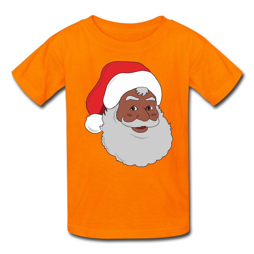 Black Santa Kids' T-Shirt - Chocolate Ancestor