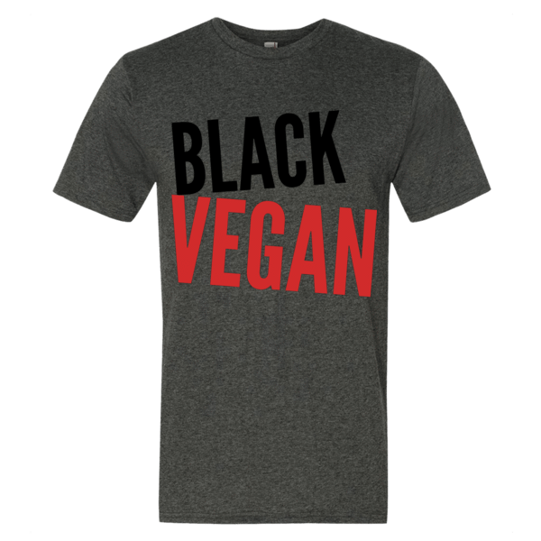 Black Vegan Men's Short sleeve t-shirt - Chocolate Ancestor