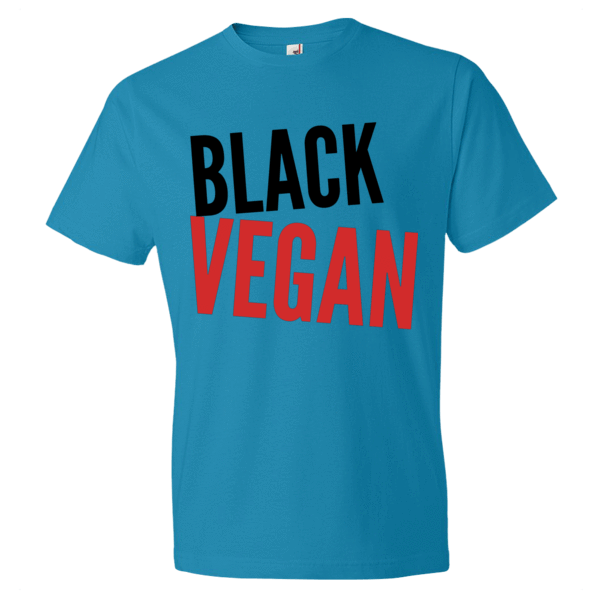 Black Vegan Men's Short sleeve t-shirt - Chocolate Ancestor