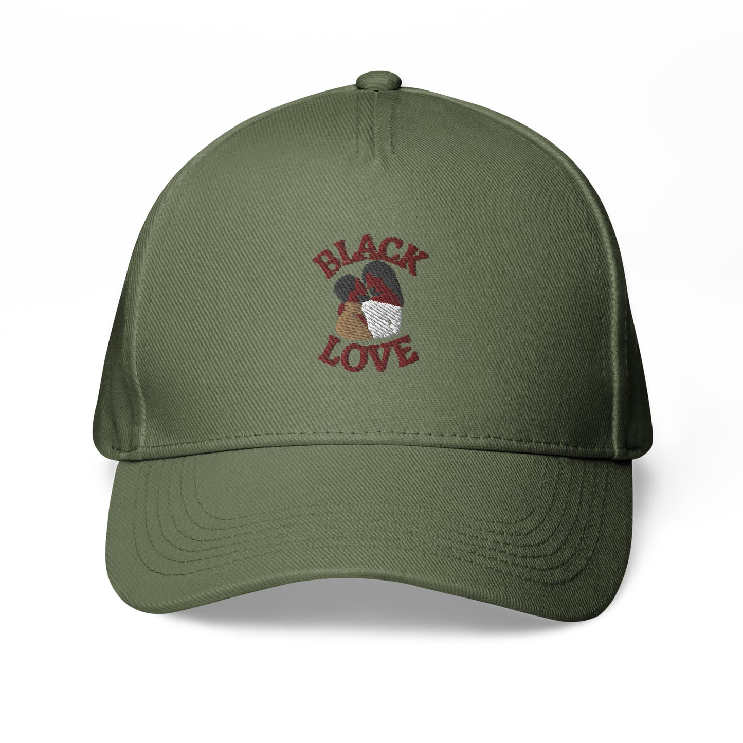 Black Love Couple Classic baseball cap