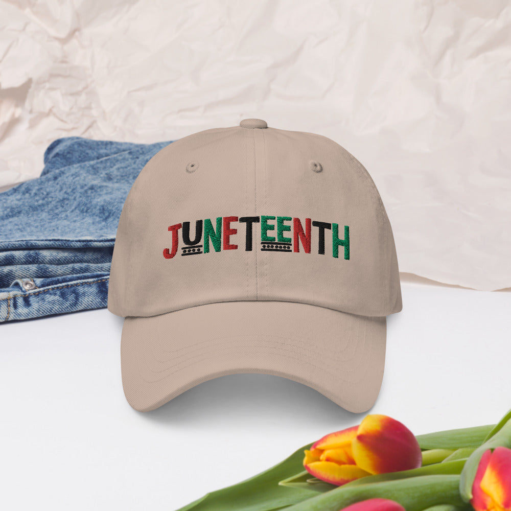 Juneteenth Pan African RBG Dad hat