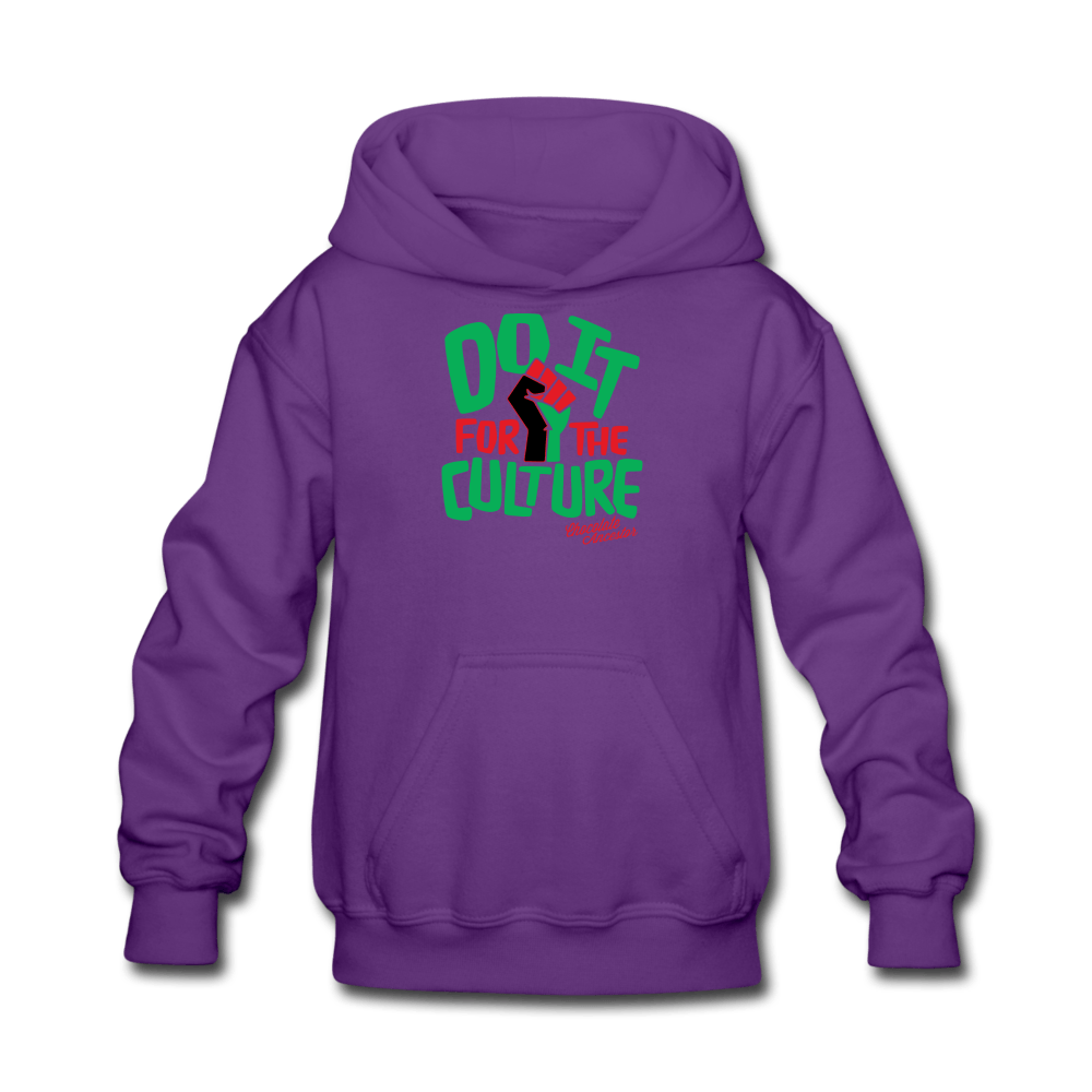 Do it For the Culture Kids' Hoodie - Chocolate Ancestor