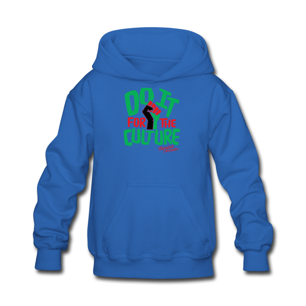 Do it For the Culture Kids' Hoodie - Chocolate Ancestor