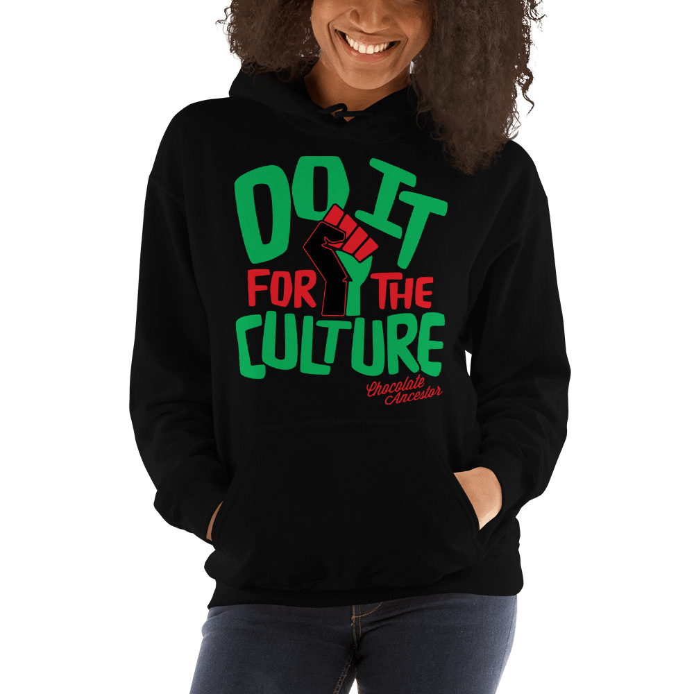 Do it for the Culture (RBG) Hooded Sweatshirt - Chocolate Ancestor