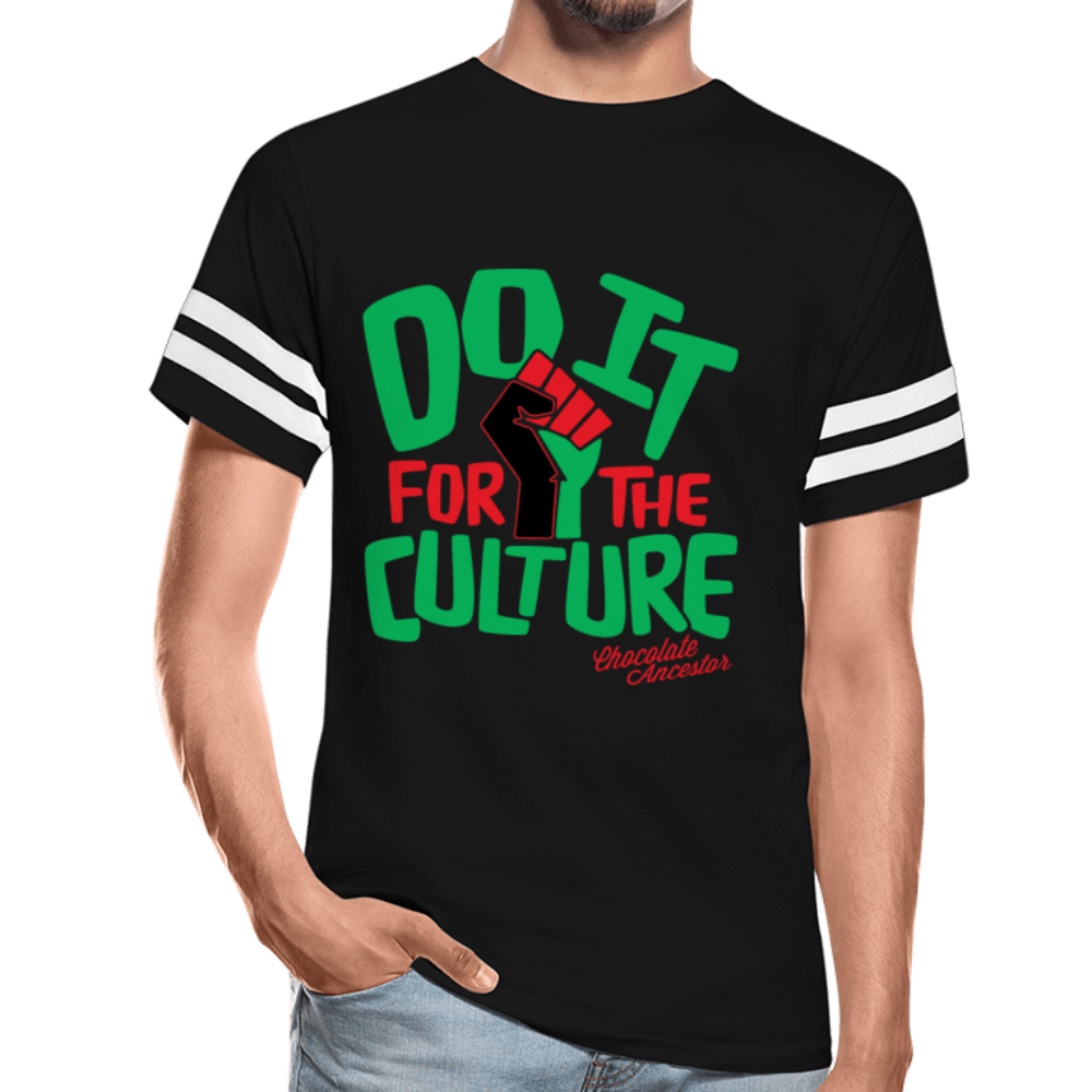 Do It For The Culture Unisex Vintage Sport T-Shirt - Chocolate Ancestor