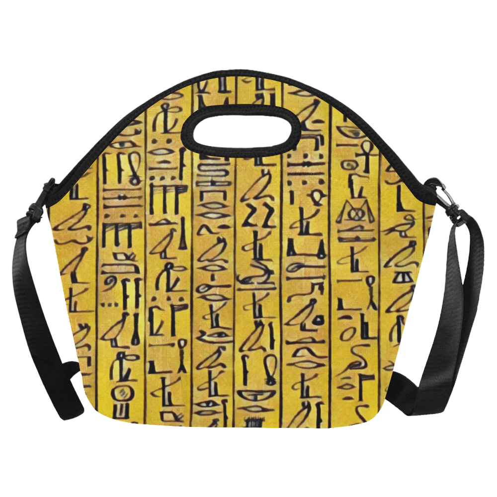 Egyptian Hieroglyphics Lunch Bag - Chocolate Ancestor