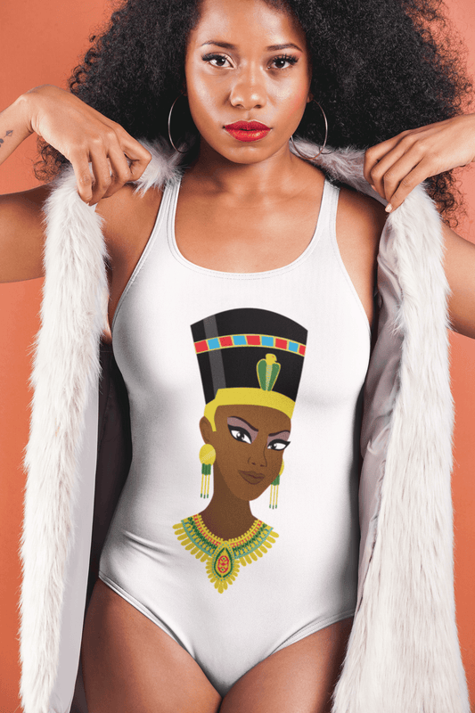 Egyptian Queen One Piece Swimsuit - Chocolate Ancestor