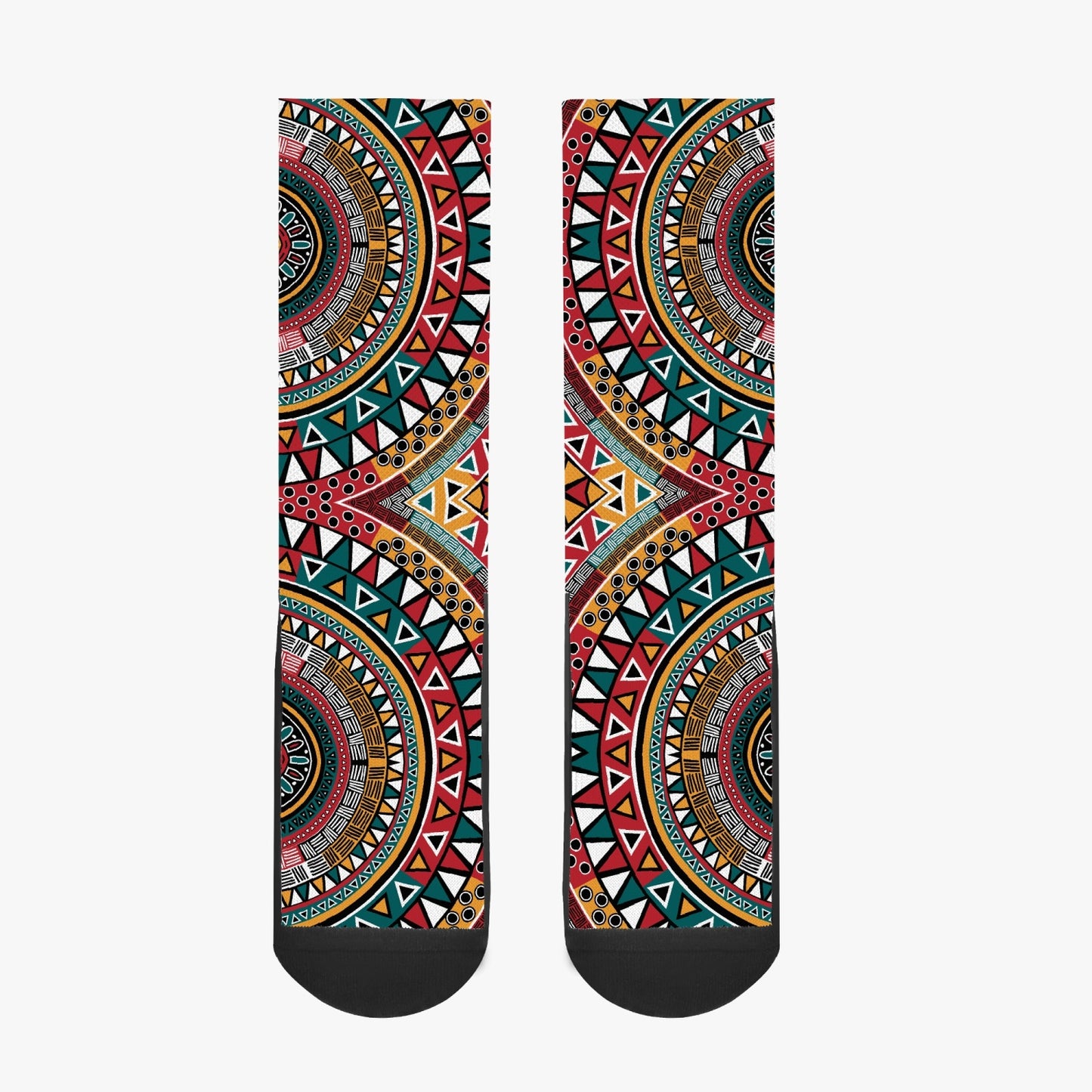 Tribal Kaleidoscope Unisex Reinforced Sports Socks