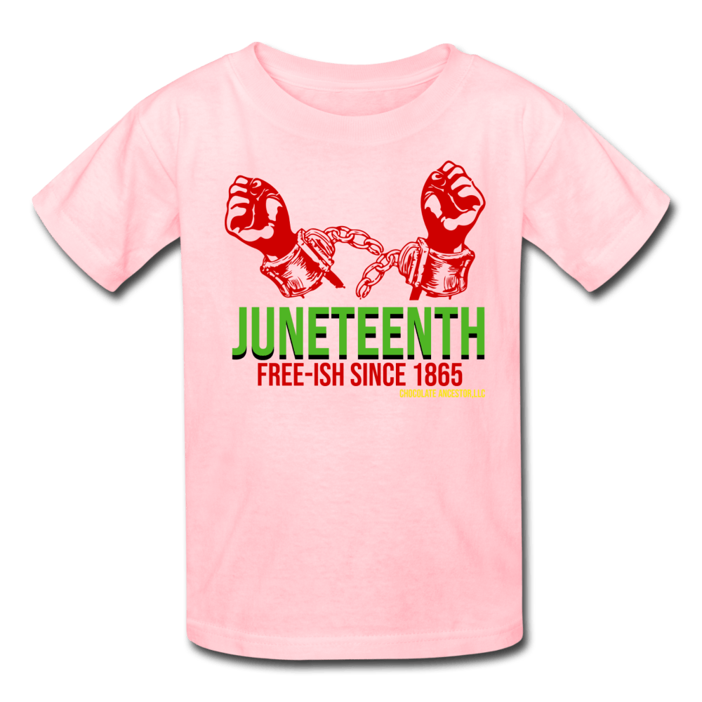 Juneteenth Free-ish Since 1865 Kids' T-Shirt - Chocolate Ancestor