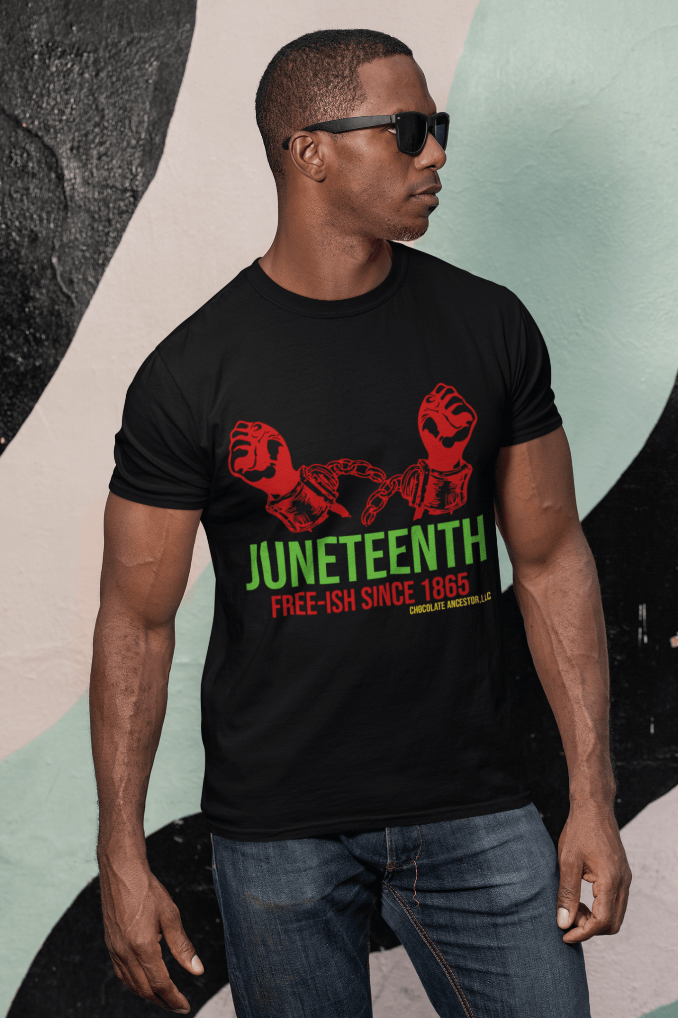 Juneteenth Free-ish Since 1865 Short-Sleeve Unisex T-Shirt – Chocolate ...