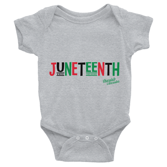 Juneteenth RBG Infant Bodysuit - Chocolate Ancestor