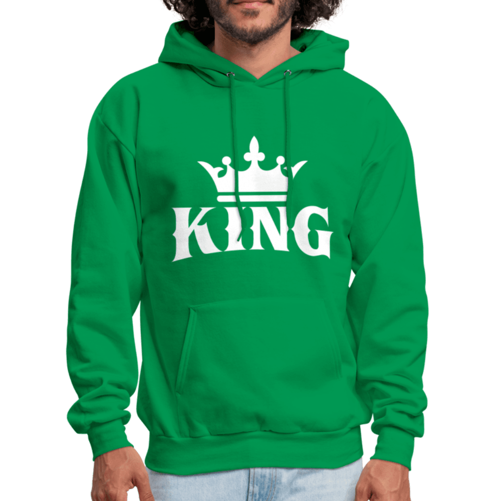 King w/ Crown Unisex Hoodie (Style 2) - Chocolate Ancestor