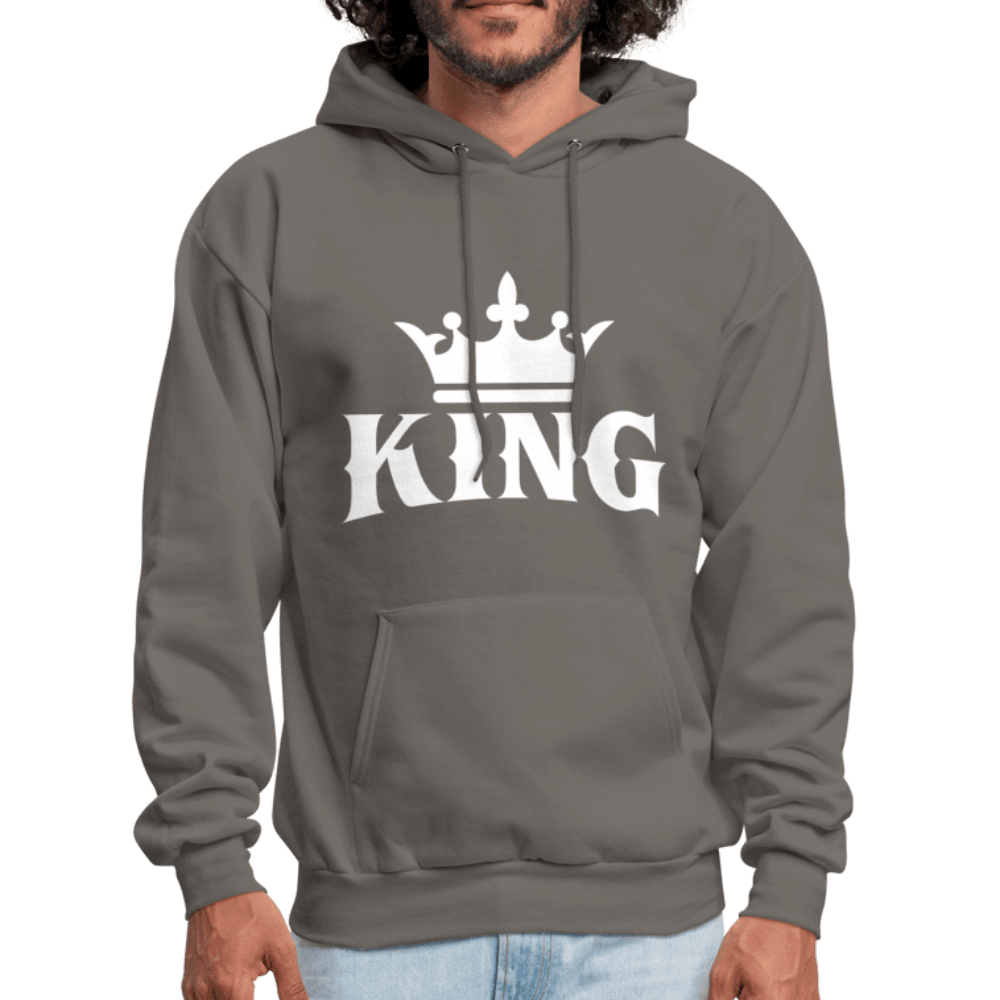King w/ Crown Unisex Hoodie (Style 2) - Chocolate Ancestor