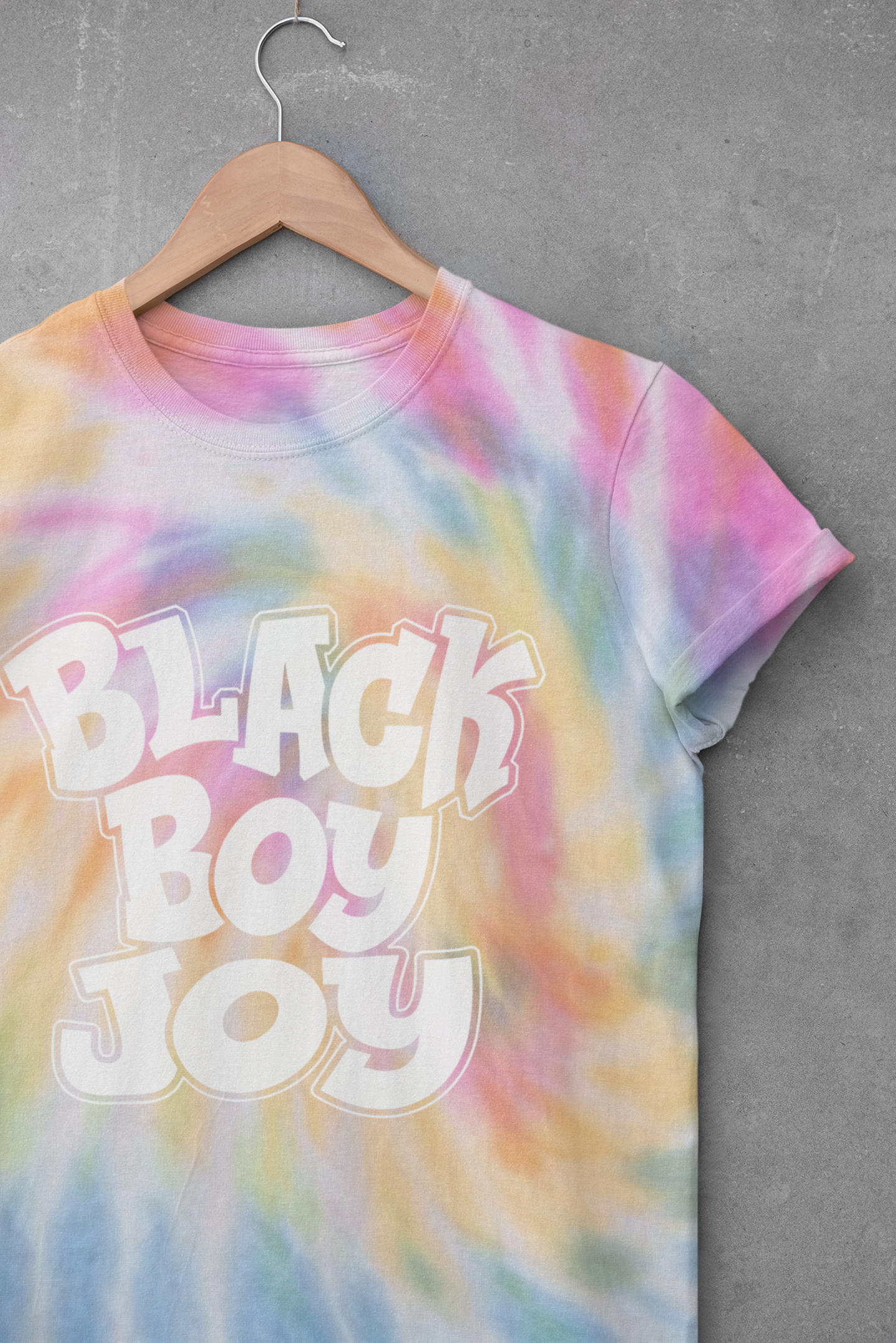 Black Boy Joy Unisex Tie Dye T-Shirt