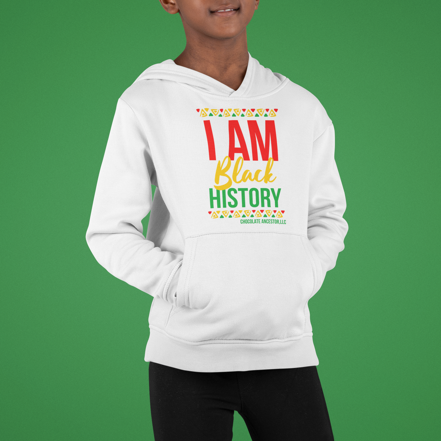I Am Black History Kids' Hoodie