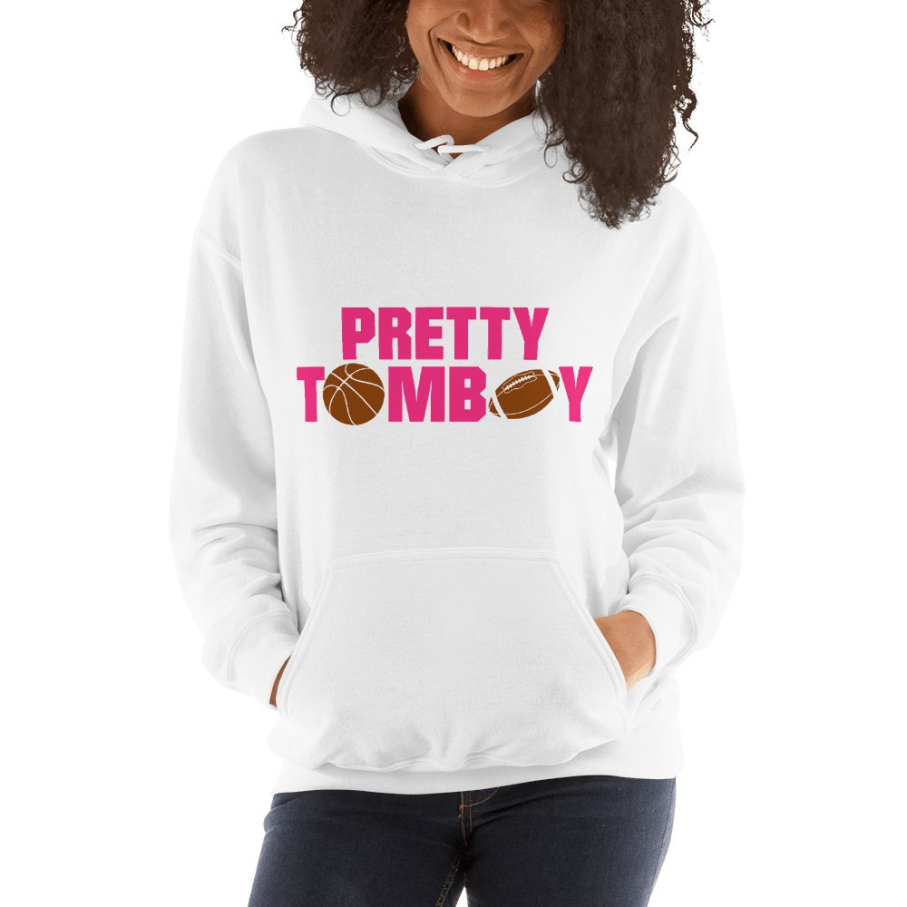 Pretty Tomboy Hooded Sweatshirt - Chocolate Ancestor