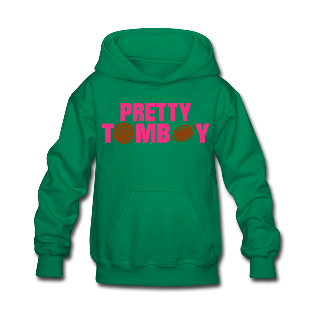 Pretty Tomboy Kids' Hoodie - Chocolate Ancestor
