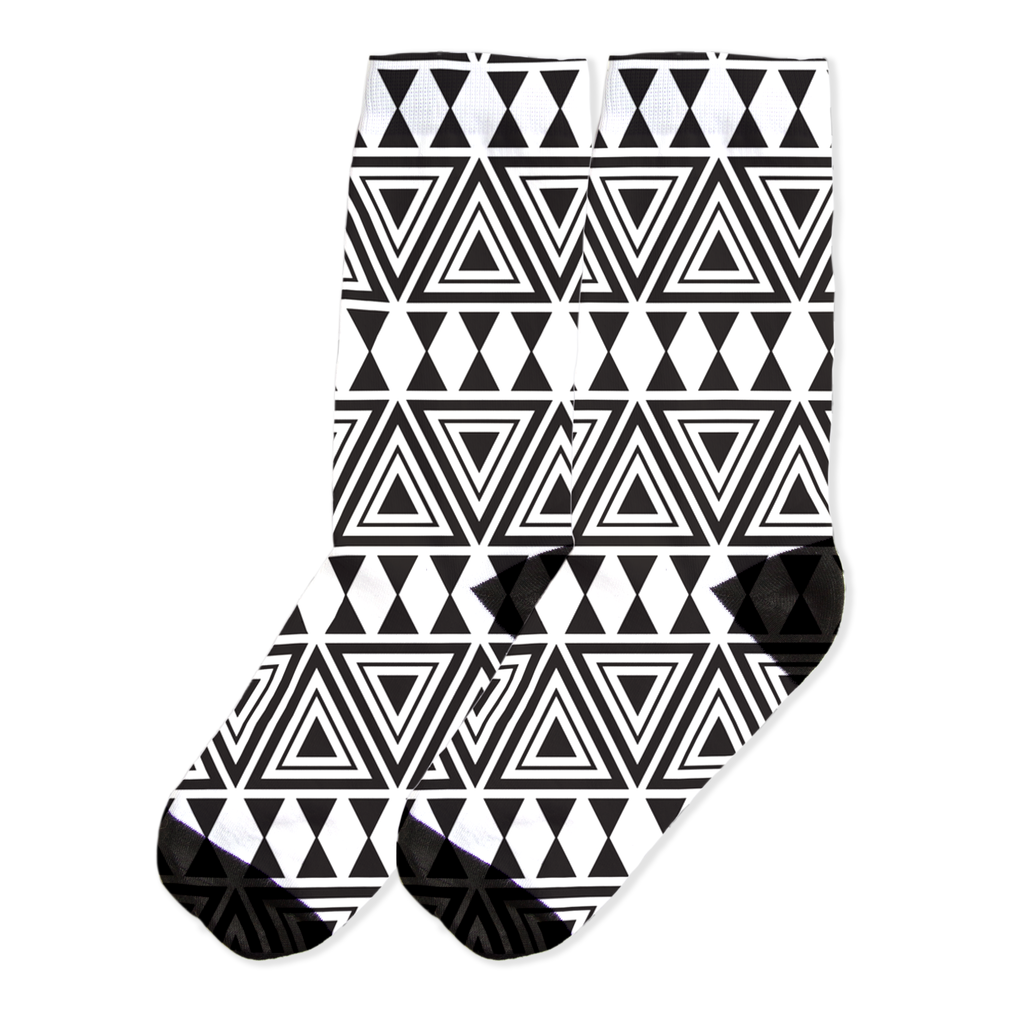 Afrocentric Geo Unisize Socks