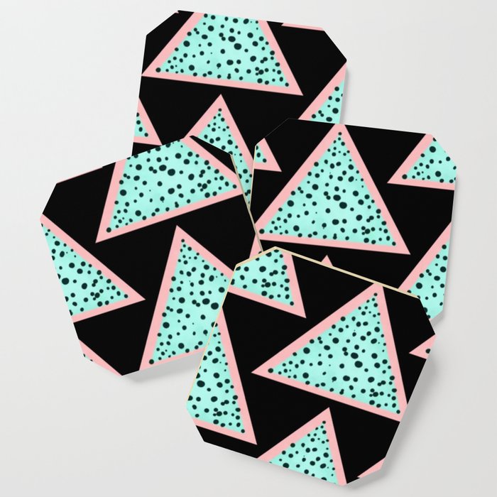 Retro Triangle Bespoke Coasters