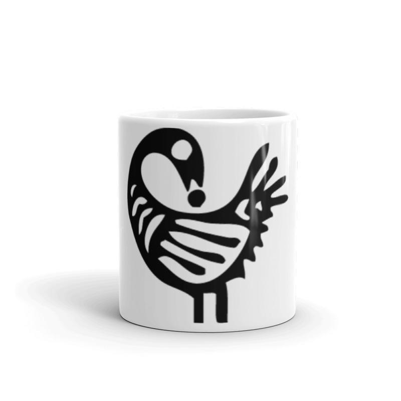 Sankofa Bird Coffee Mug - Chocolate Ancestor