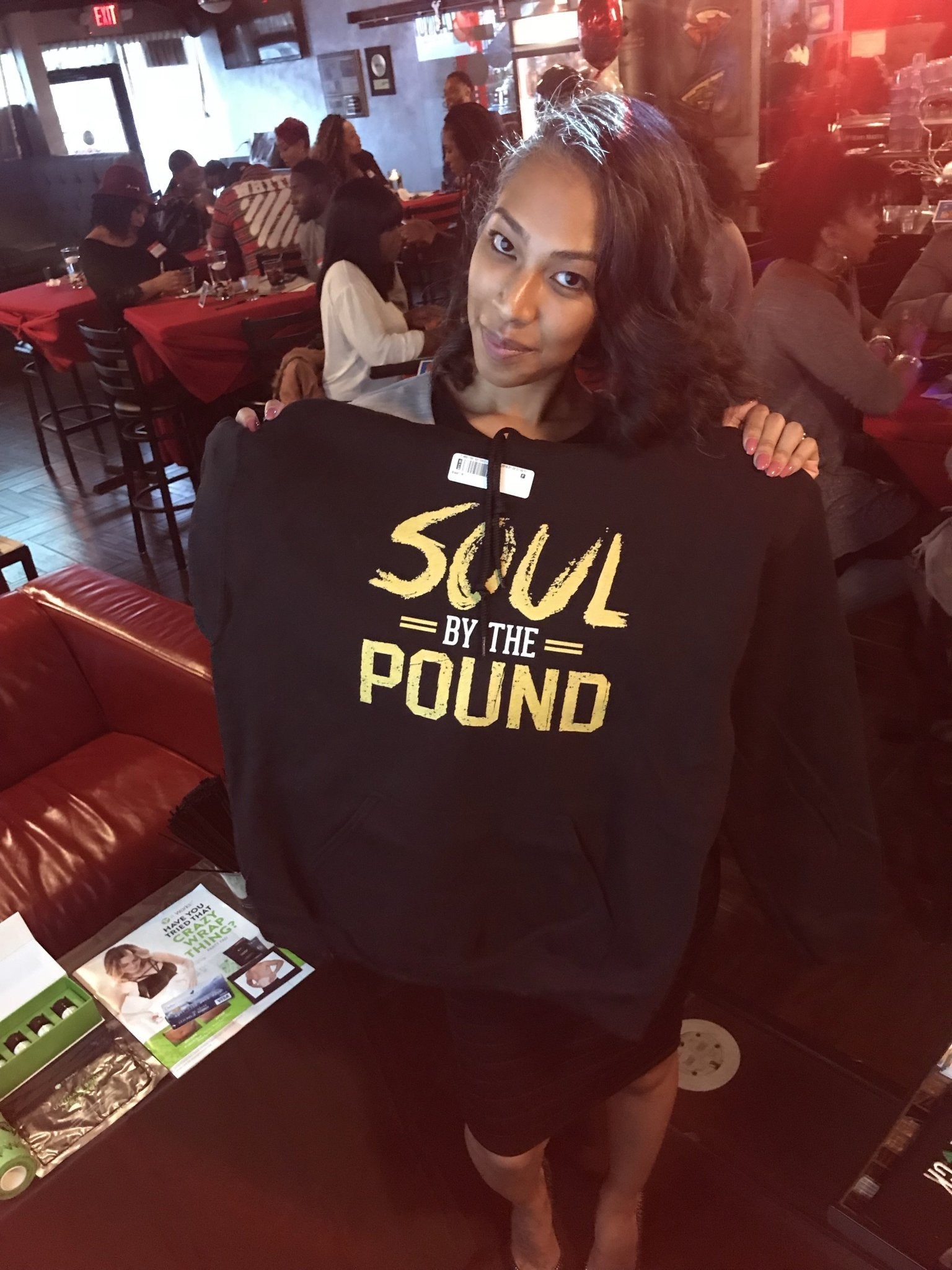Soul by the Pound Unisex Hooded Sweatshirt - Chocolate Ancestor