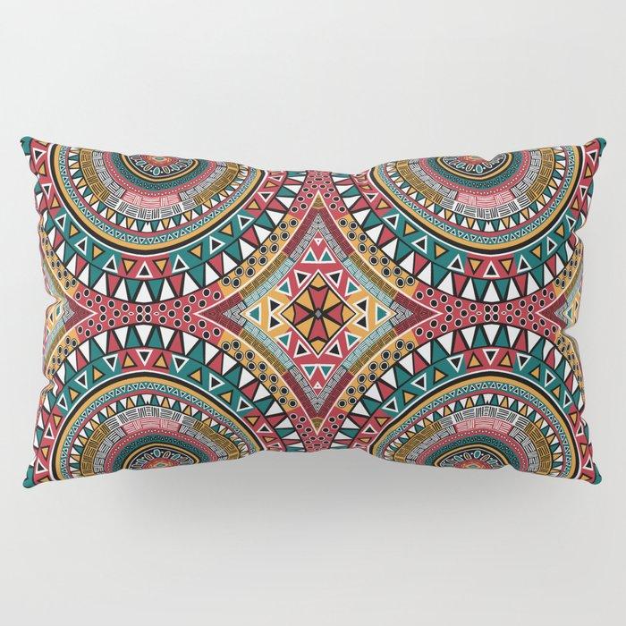 Tribal Kaleidoscope Bespoke Pillow Shams - Chocolate Ancestor