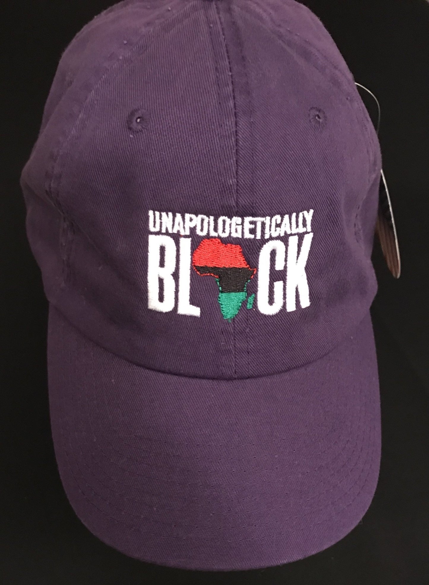 Unapologetically Black RBG Cotton Cap - Chocolate Ancestor
