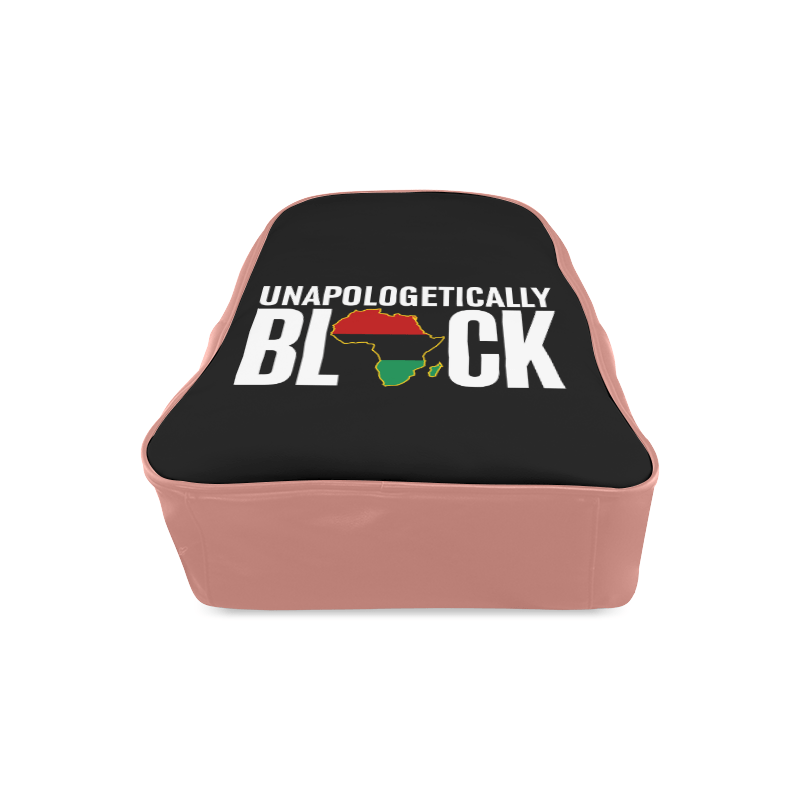 Unapologetically Black RBG Leather Bookbag - Chocolate Ancestor