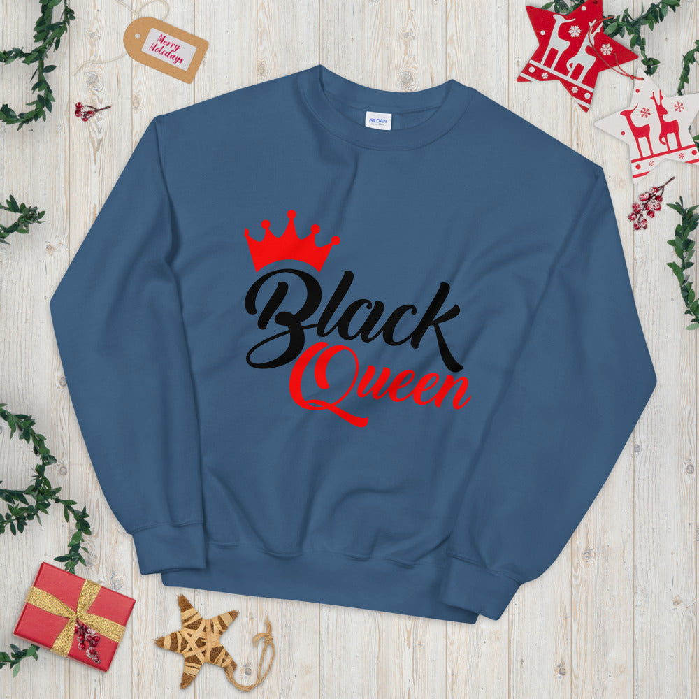 Black Queen Crewneck Sweatshirt