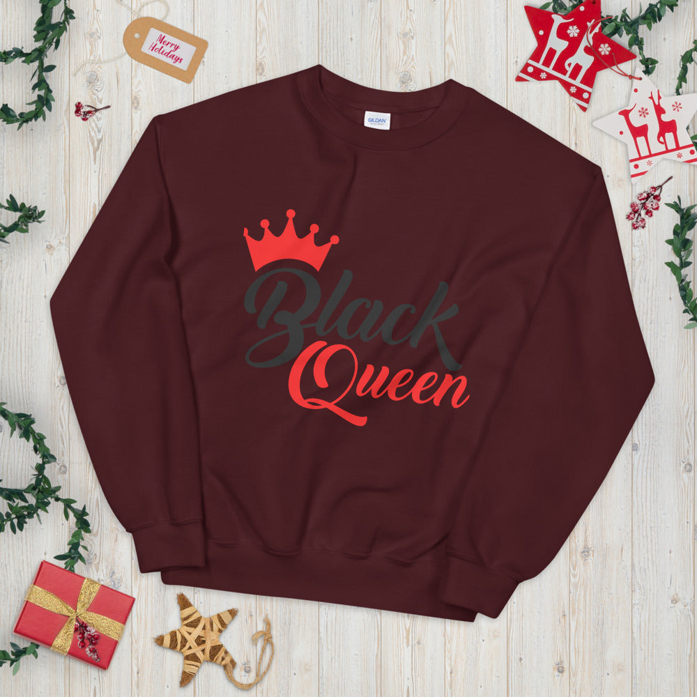 Black Queen Crewneck Sweatshirt