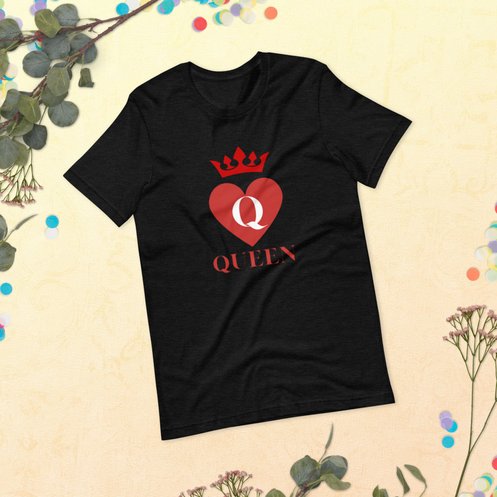 Queen of Hearts Short-Sleeve Unisex T-Shirt