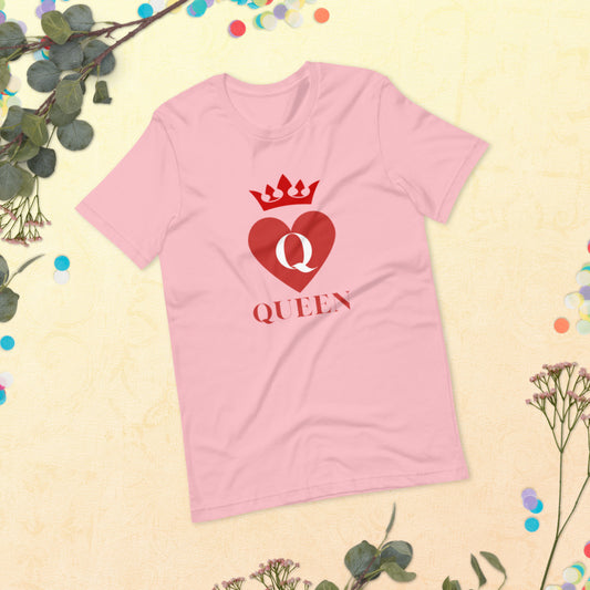 Queen of Hearts Short-Sleeve Unisex T-Shirt