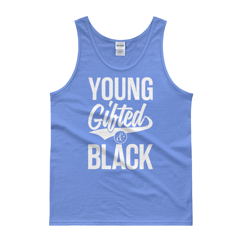 Young Gifted & Black Unisex Tank top - Chocolate Ancestor